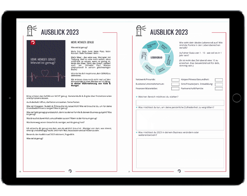 Jahresrückblick: Ausblick 2023